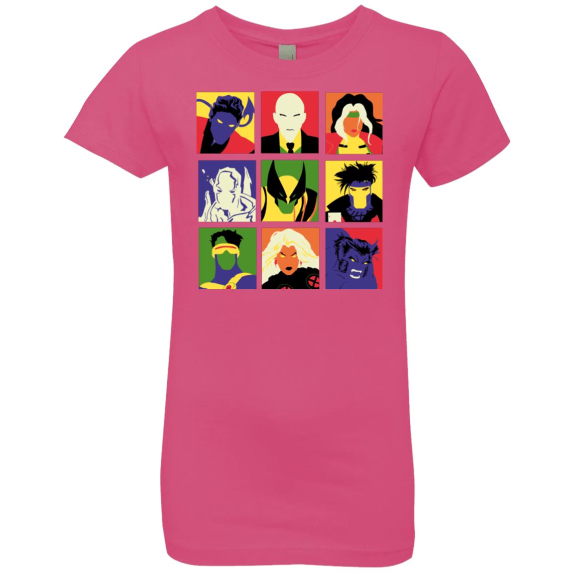 T-Shirts Hot Pink / YXS X pop Girls Premium T-Shirt