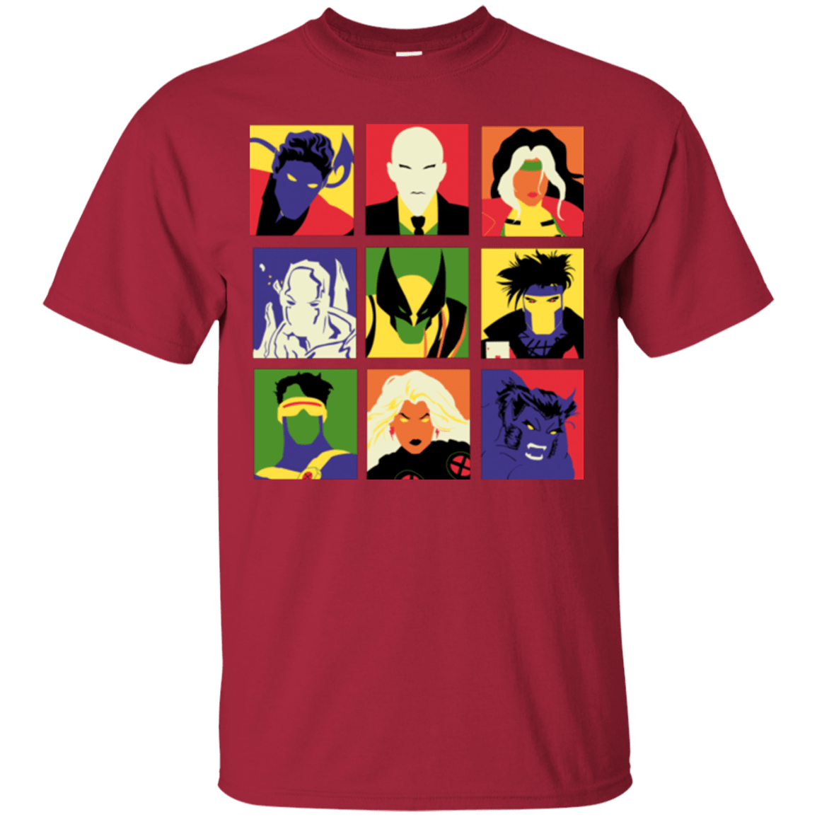 T-Shirts Cardinal / Small X pop T-Shirt