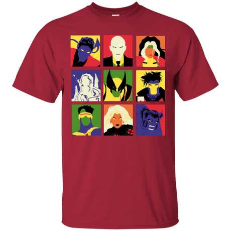 T-Shirts Cardinal / Small X pop T-Shirt