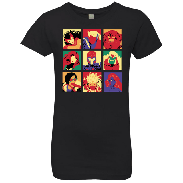 T-Shirts Black / YXS X villains pop Girls Premium T-Shirt