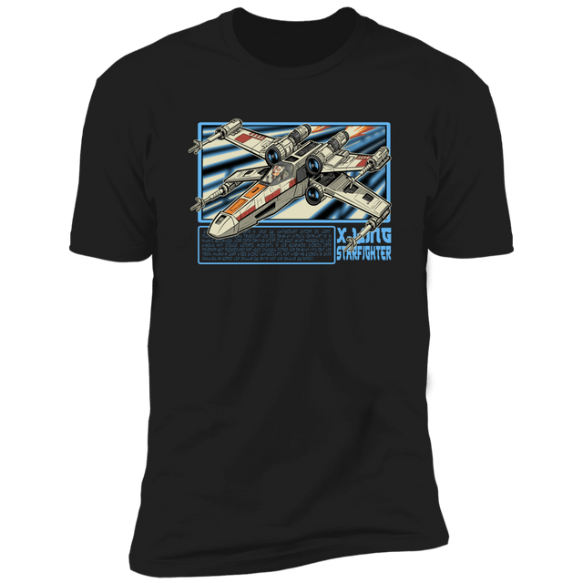 T-Shirts Black / X-Small X-Wing Starfighter Men's Premium T-Shirt