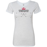 T-Shirts Heather White / Small X Wing Women's Triblend T-Shirt