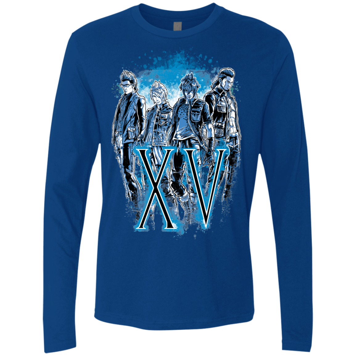 T-Shirts Royal / Small XV Men's Premium Long Sleeve