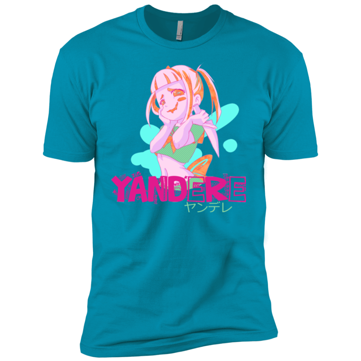 T-Shirts Turquoise / YXS Yandere Boys Premium T-Shirt