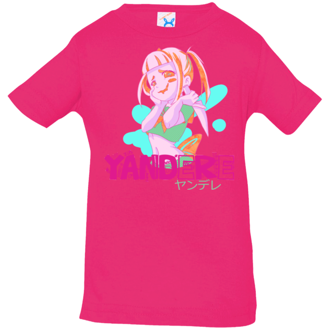 T-Shirts Hot Pink / 6 Months Yandere Infant PremiumT-Shirt