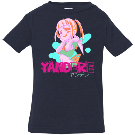 T-Shirts Navy / 6 Months Yandere Infant PremiumT-Shirt