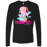 T-Shirts Black / Small Yandere Men's Premium Long Sleeve