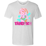 T-Shirts Heather White / Small Yandere Men's Triblend T-Shirt