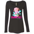 T-Shirts Vintage Black / Small Yandere Women's Triblend Long Sleeve Shirt