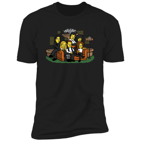 T-Shirts Black / X-Small Yellow Friendship Men's Premium T-Shirt