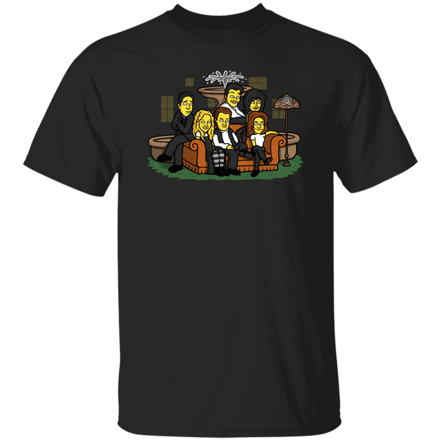 T-Shirts Black / S Yellow Friendship T-Shirt