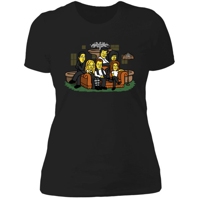 T-Shirts Black / X-Small Yellow Friendship Women's Premium T-Shirt