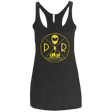 T-Shirts Vintage Black / X-Small Yellow Power Women's Triblend Racerback Tank