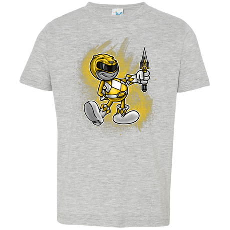 T-Shirts Heather / 2T Yellow Ranger Artwork Toddler Premium T-Shirt