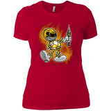 T-Shirts Red / X-Small Yellow Ranger Artwork Women's Premium T-Shirt