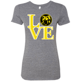 T-Shirts Premium Heather / Small Yellow Ranger LOVE Women's Triblend T-Shirt