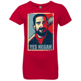 T-Shirts Red / YXS Yes Negan Girls Premium T-Shirt