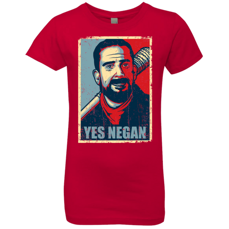 T-Shirts Red / YXS Yes Negan Girls Premium T-Shirt