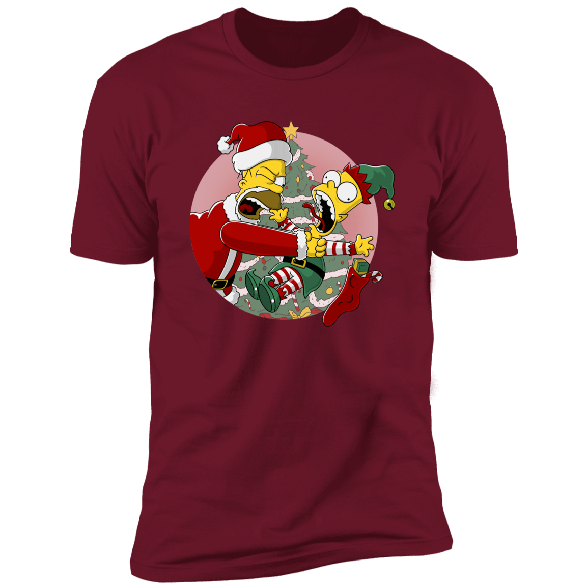 T-Shirts Cardinal / S You are not Santa's Helper Men's Premium T-Shirt