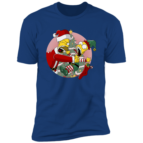 T-Shirts Royal / S You are not Santa's Helper Men's Premium T-Shirt