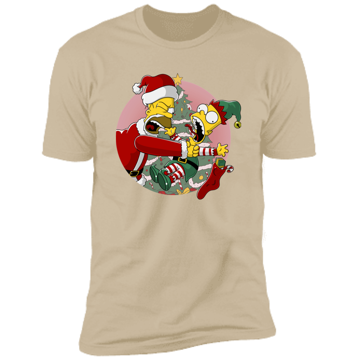 T-Shirts Sand / S You are not Santa's Helper Men's Premium T-Shirt