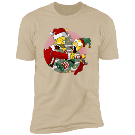 T-Shirts Sand / S You are not Santa's Helper Men's Premium T-Shirt