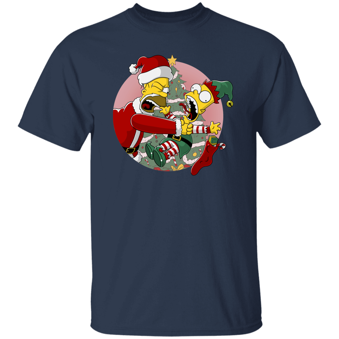 T-Shirts Navy / S You are not Santa's Helper T-Shirt