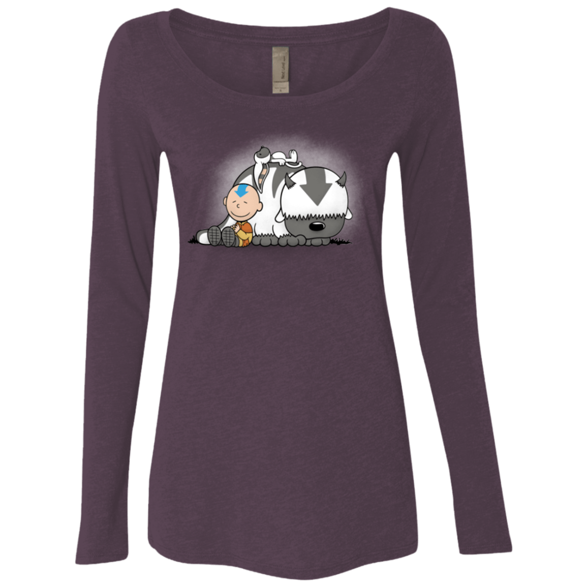 T-Shirts Vintage Purple / Small YOU ARROWHEAD Women's Triblend Long Sleeve Shirt