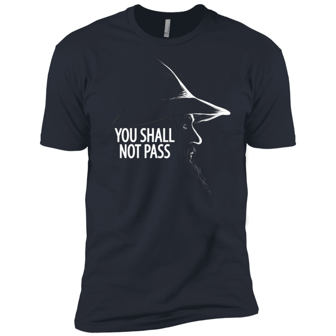 T-Shirts Indigo / X-Small YOU SHALL NOT PASS (2) Men's Premium T-Shirt