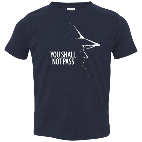 T-Shirts Navy / 2T YOU SHALL NOT PASS (2) Toddler Premium T-Shirt