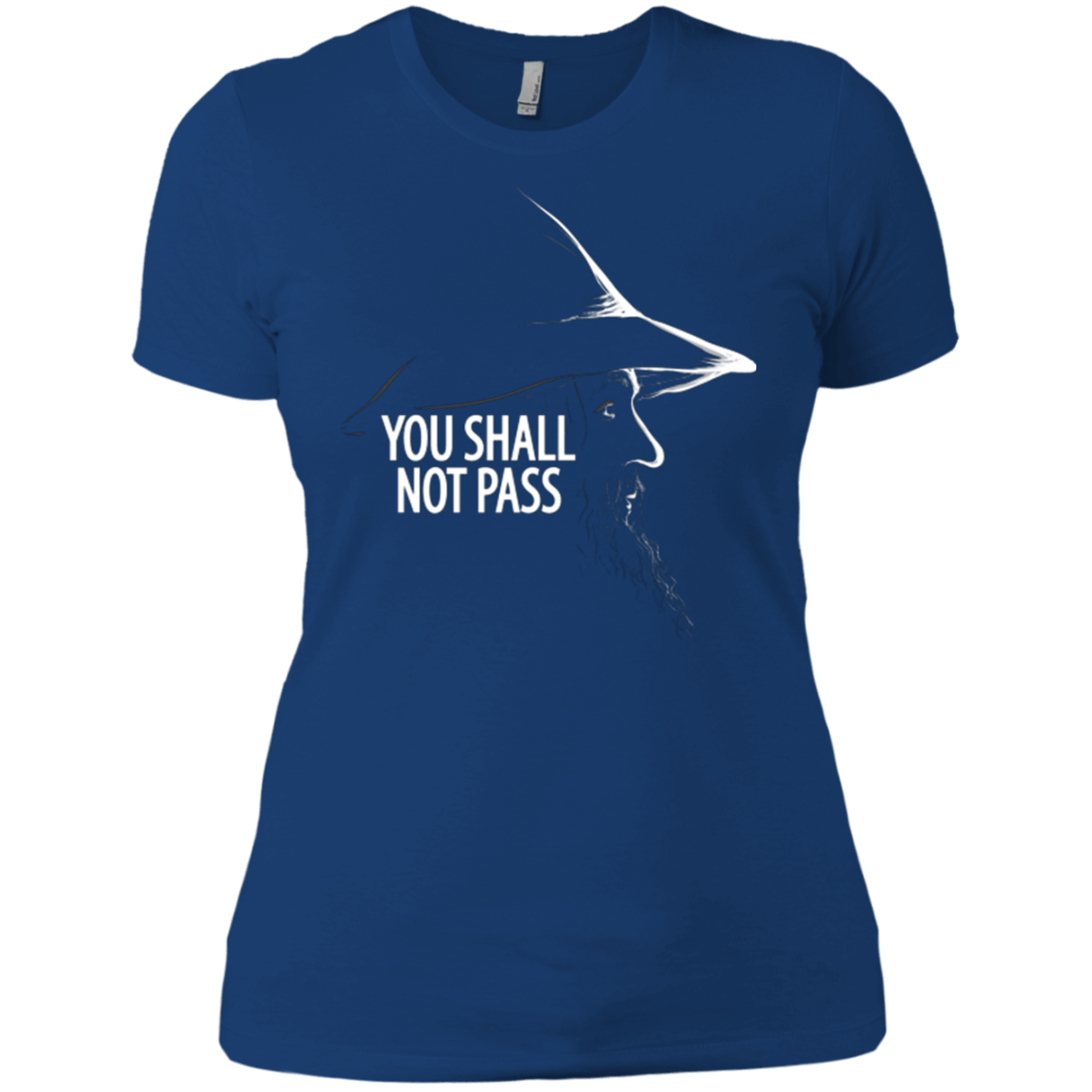 T-Shirts Royal / X-Small YOU SHALL NOT PASS (2) Women's Premium T-Shirt