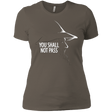 T-Shirts Warm Grey / X-Small YOU SHALL NOT PASS (2) Women's Premium T-Shirt