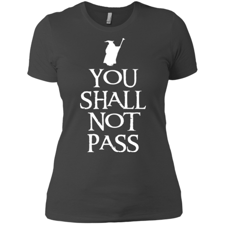 T-Shirts Heavy Metal / X-Small You shall not pass Women's Premium T-Shirt