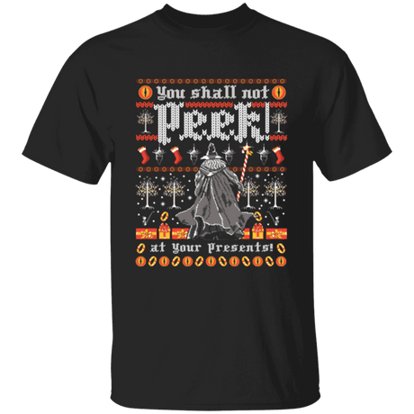 T-Shirts Black / YXS You Shall Not Peek Youth T-Shirt