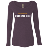 T-Shirts Vintage Purple / Small Your Code Is Borked Women's Triblend Long Sleeve Shirt