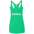 T-Shirts Envy / X-Small Your Code Is Borked Women's Triblend Racerback Tank
