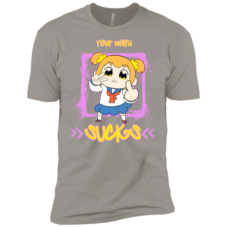 T-Shirts Light Grey / YXS Your Waifu Boys Premium T-Shirt