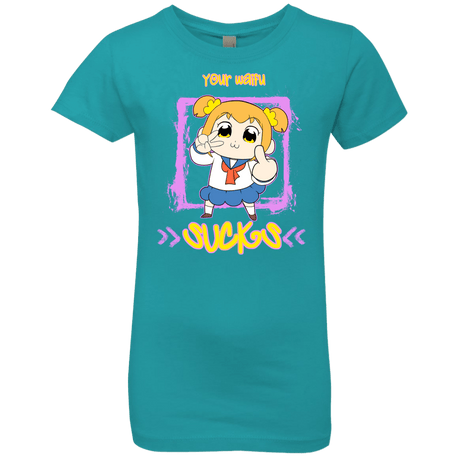 T-Shirts Tahiti Blue / YXS Your Waifu Girls Premium T-Shirt