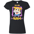 T-Shirts Black / S Your Waifu Junior Slimmer-Fit T-Shirt