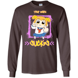 T-Shirts Dark Chocolate / S Your Waifu Men's Long Sleeve T-Shirt