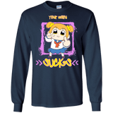 T-Shirts Navy / S Your Waifu Men's Long Sleeve T-Shirt