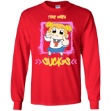 T-Shirts Red / S Your Waifu Men's Long Sleeve T-Shirt