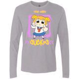 T-Shirts Heather Grey / S Your Waifu Men's Premium Long Sleeve