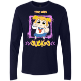 T-Shirts Midnight Navy / S Your Waifu Men's Premium Long Sleeve