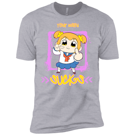 T-Shirts Heather Grey / X-Small Your Waifu Men's Premium T-Shirt