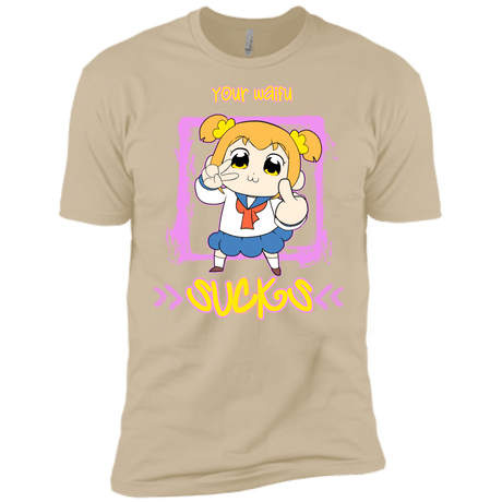 T-Shirts Sand / X-Small Your Waifu Men's Premium T-Shirt