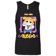 T-Shirts Black / S Your Waifu Men's Premium Tank Top