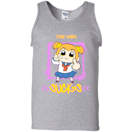 T-Shirts Sport Grey / S Your Waifu Men's Tank Top