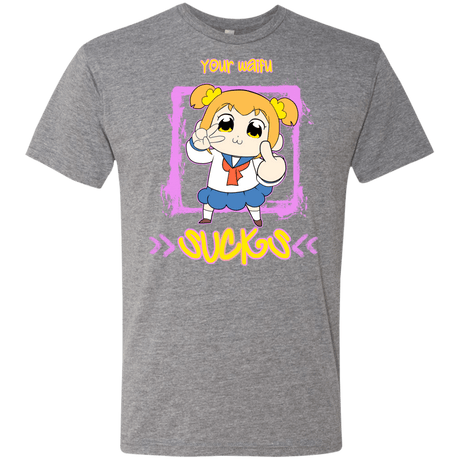 T-Shirts Premium Heather / S Your Waifu Men's Triblend T-Shirt