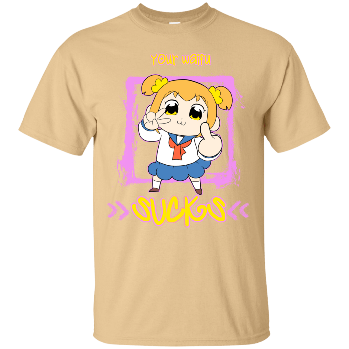 T-Shirts Vegas Gold / S Your Waifu T-Shirt